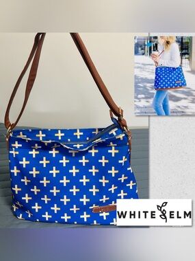 White Elm Hobo Crossbody Bag